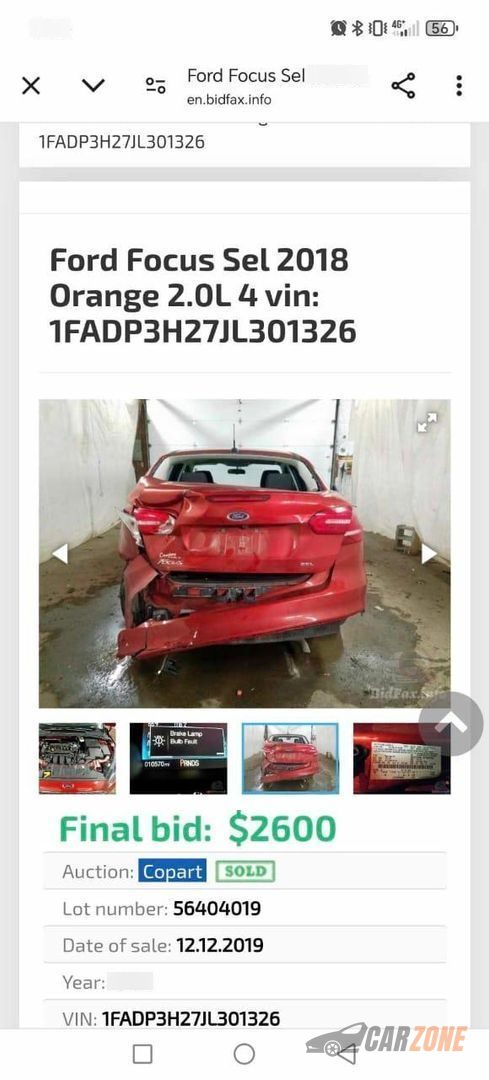 2018 فورد فوكس Base thumbnail 6