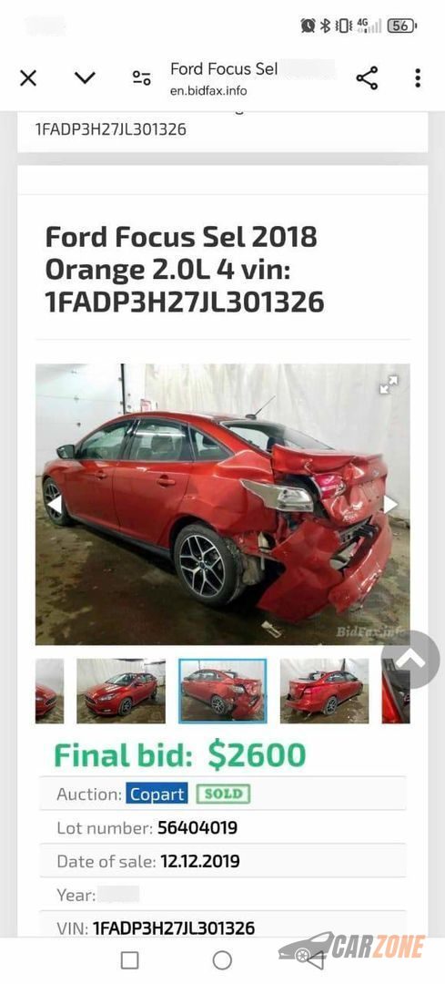 2018 فورد فوكس Base thumbnail 7