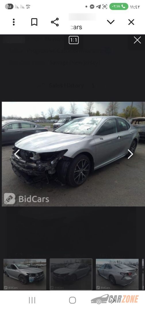 2021 تويوتا كامري S thumbnail 8