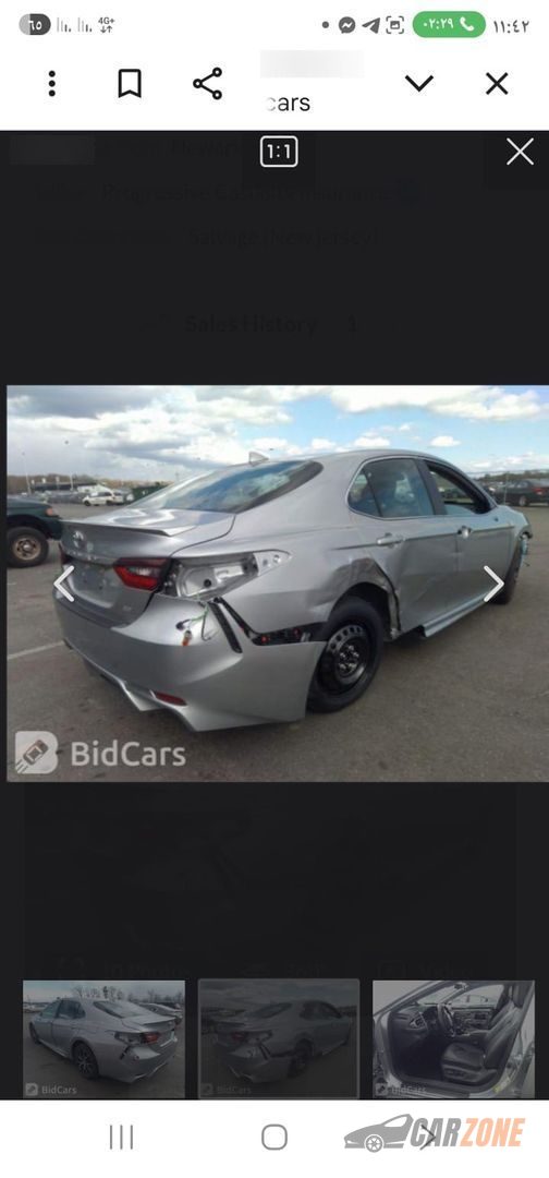 2021 تويوتا كامري S thumbnail 9