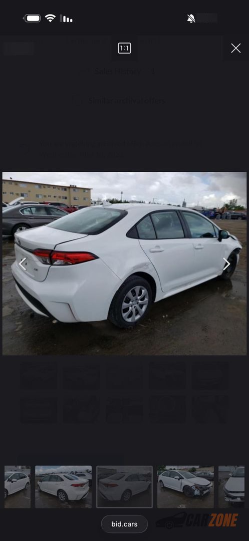 2022 تويوتا كورولا LE thumbnail 4